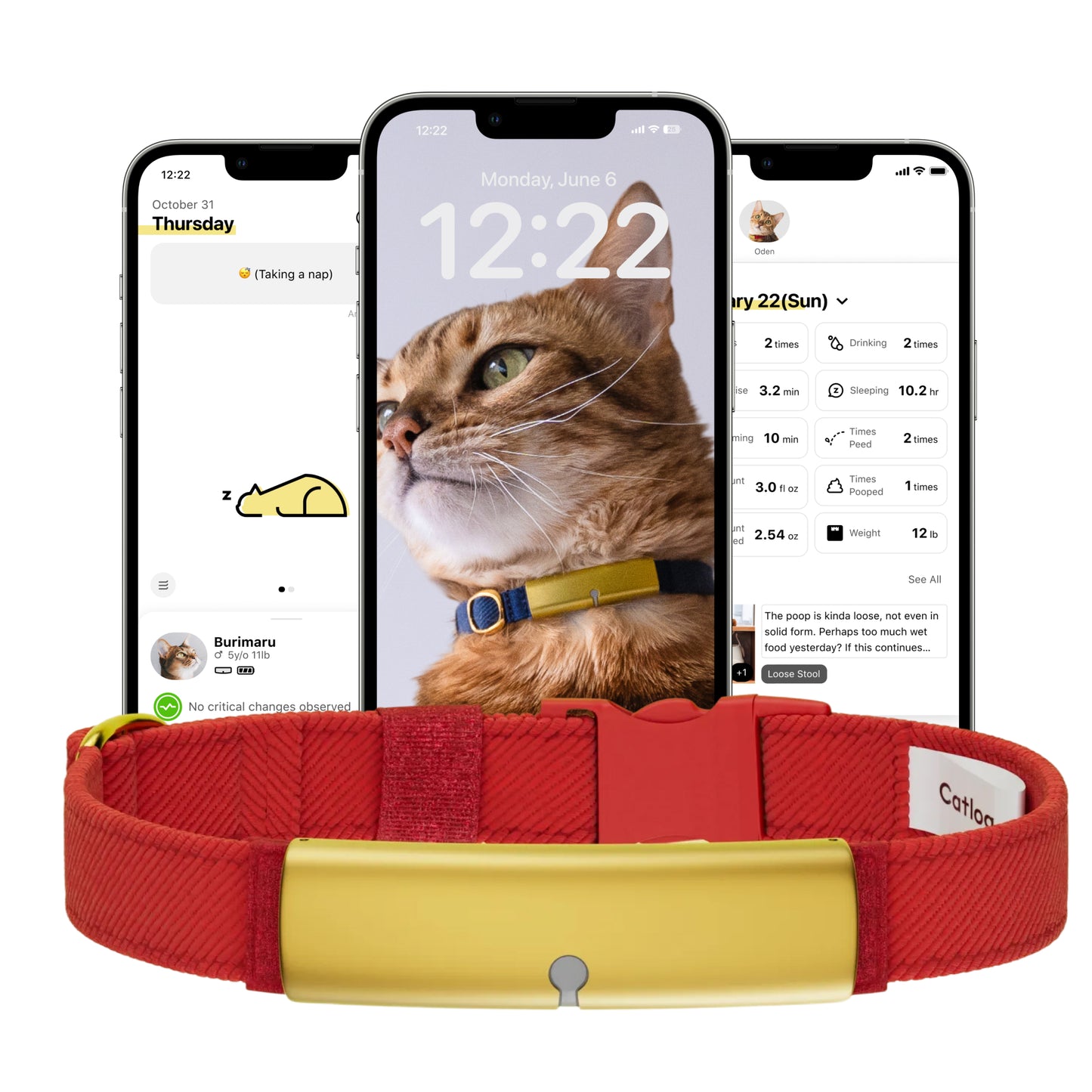 Catlog Collar - Health Tracker for Cats